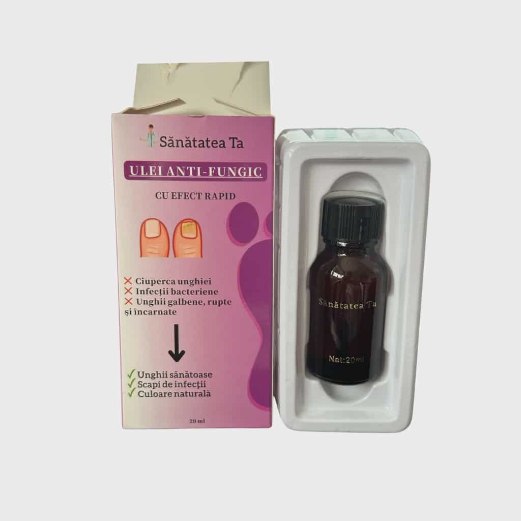 Ulei natural pentru îngrijirea unghiilor și pielii sensibile