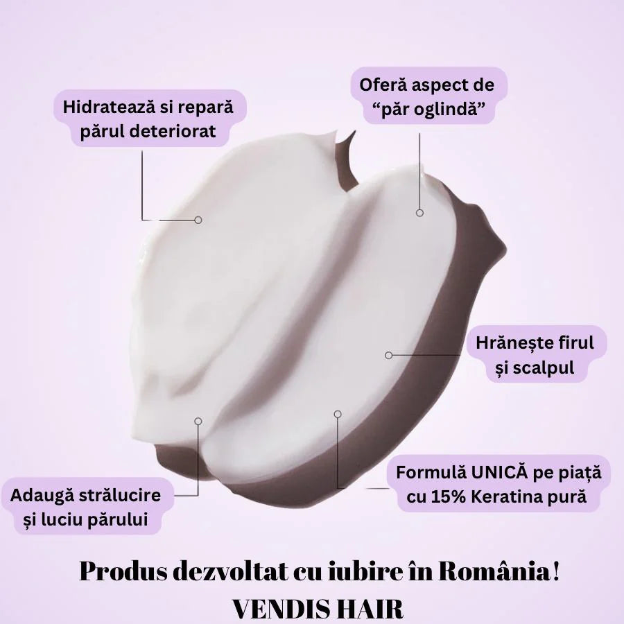 Mască Reparatoare cu Keratină pentru păr ARS ȘI USCAT