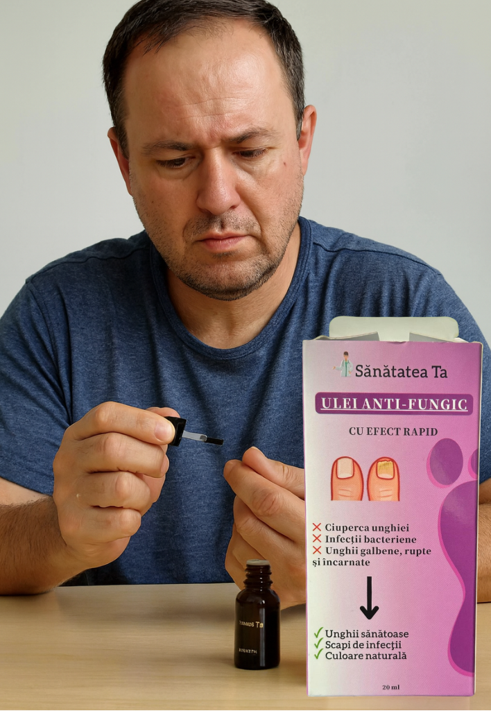 Ulei natural pentru îngrijirea unghiilor și pielii sensibile