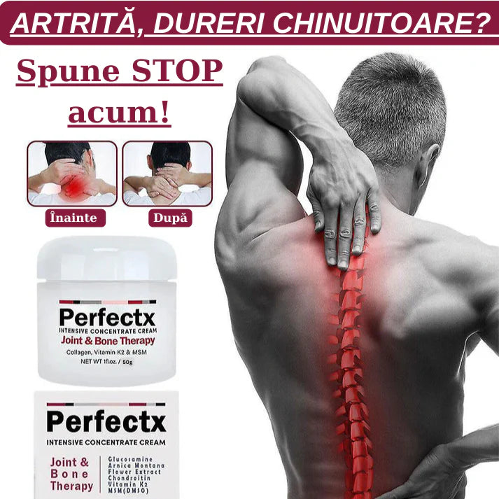 Cremă pentru Dureri Articulare, Osoase și Musculare -  PERFECT X